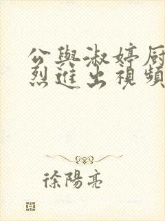 公与淑婷厨房猛烈进出视频