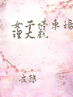 女子停车场现伦理大戏