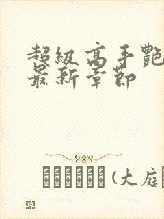 超级高手艳遇记最新章节