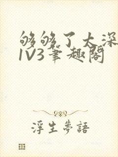 够够了太深了H1V3笔趣阁