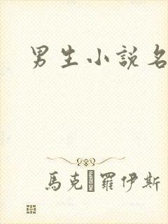 男生小说名字