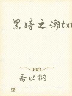 黑暗之潮txt
