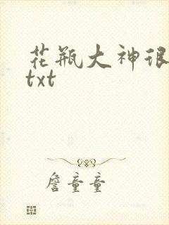 花瓶大神很菜鸟txt
