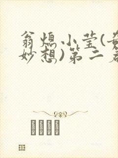 翁熄小莹(奇思妙想)第二篇