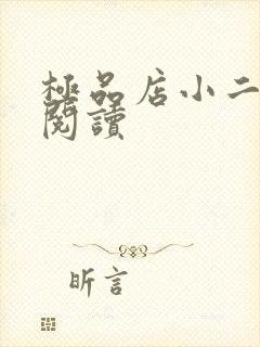 极品店小二全文阅读