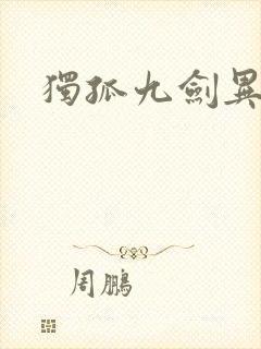 独孤九剑异世录