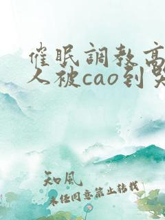 催眠调教高冷美人被cao到哭