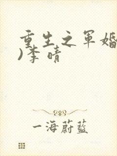 重生之军婚(h)李晴