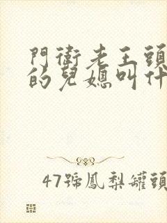 门卫老王头孙茹的儿媳叫什么