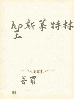 hp斯莱特林之王