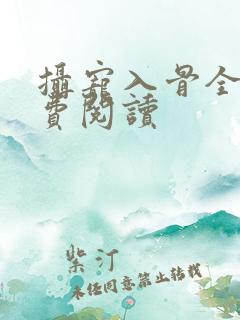 摄宠入骨全文免费阅读