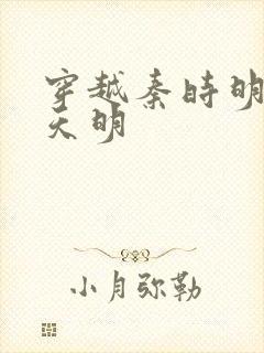 穿越秦时明月之天明