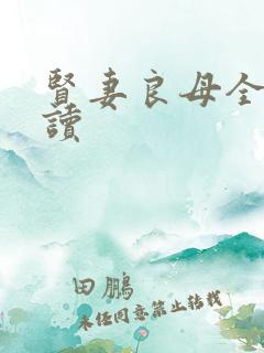 贤妻良母全文阅读