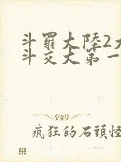 斗罗大陆2大乱斗交大第一啊