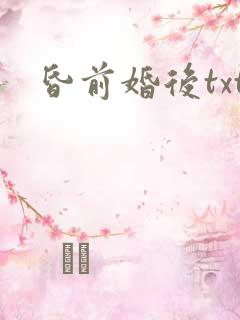 昏前婚后txt
