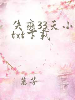 失恋33天小说txt下载