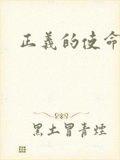 正义的使命