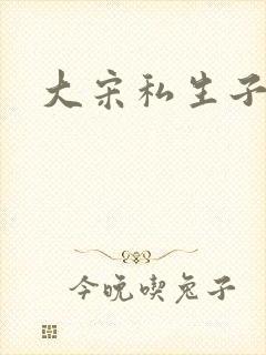 大宋私生子