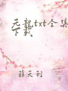 元龙txt全集下载