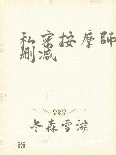 私密按摩师 未删减