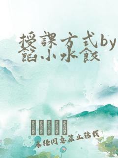 授课方式by肉馅小水饺
