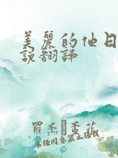 美丽的他日剧小说翻译
