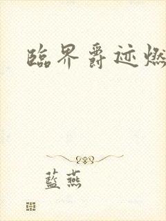 临界爵迹燃魂书