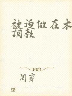 被迫做在木马上调教