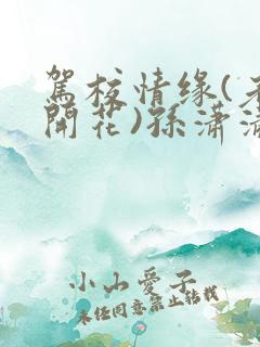 驾校情缘(老树开花)孙潇潇笔趣阁