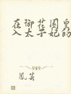 在御花园皇上进入太子妃的小说