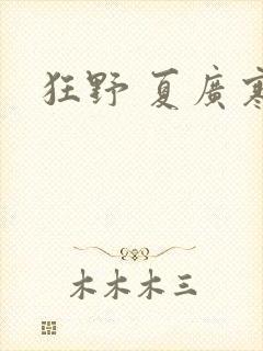 狂野 夏广寒