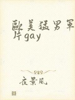 欧美猛男军警长片gay
