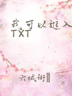 我可以进入你吗TXT