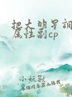 把大明星调成专属性副cp