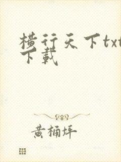 横行天下txt下载