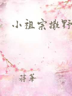 小祖宗撒野