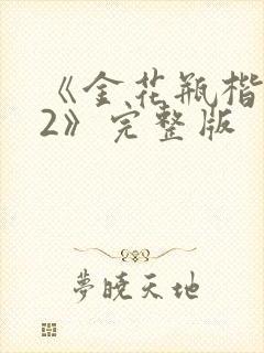 《金花瓶楷梅花2》完整版