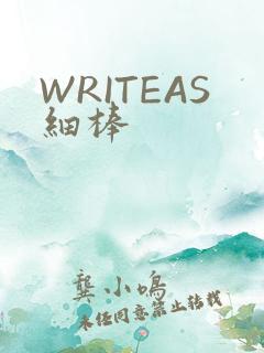 WRITEAS细棒