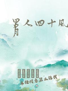 男人四十风花雪月