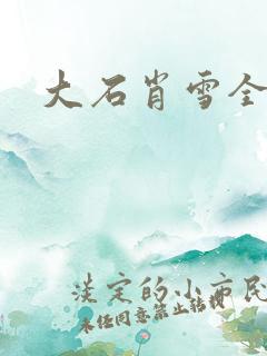 大石肖雪全文