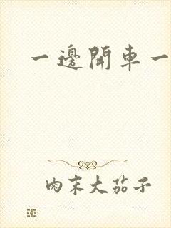 一边开车一边做