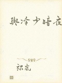 与冷少暗夜孽爱