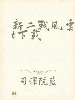 新二战风云txt下载