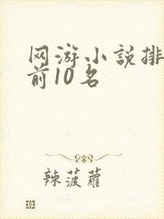 网游小说排行榜前10名