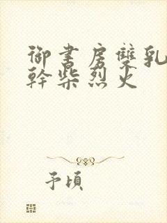 御书房双乳晃动干柴烈火