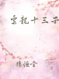 云龙十三子