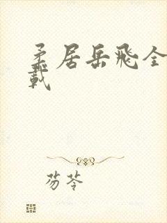 柔居岳飞全传下载