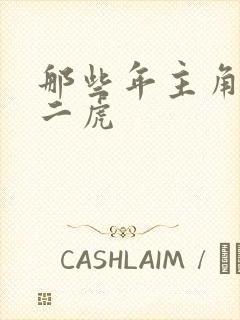 那些年主角是贾二虎