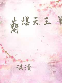火爆天王 笔趣阁