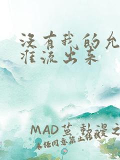 没有我的允许不准流出来